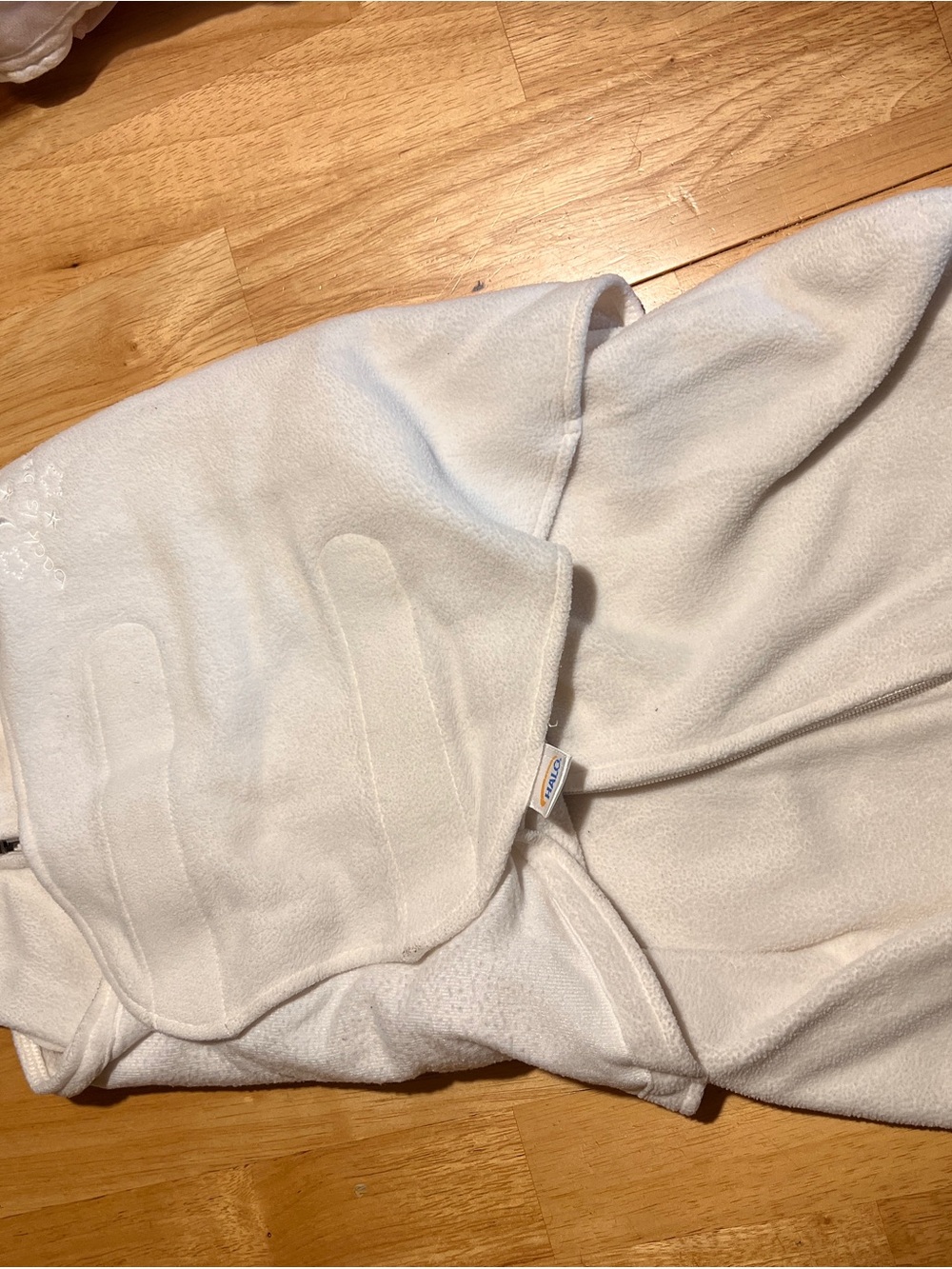HALO White Infant Sleep Sack Swaddle